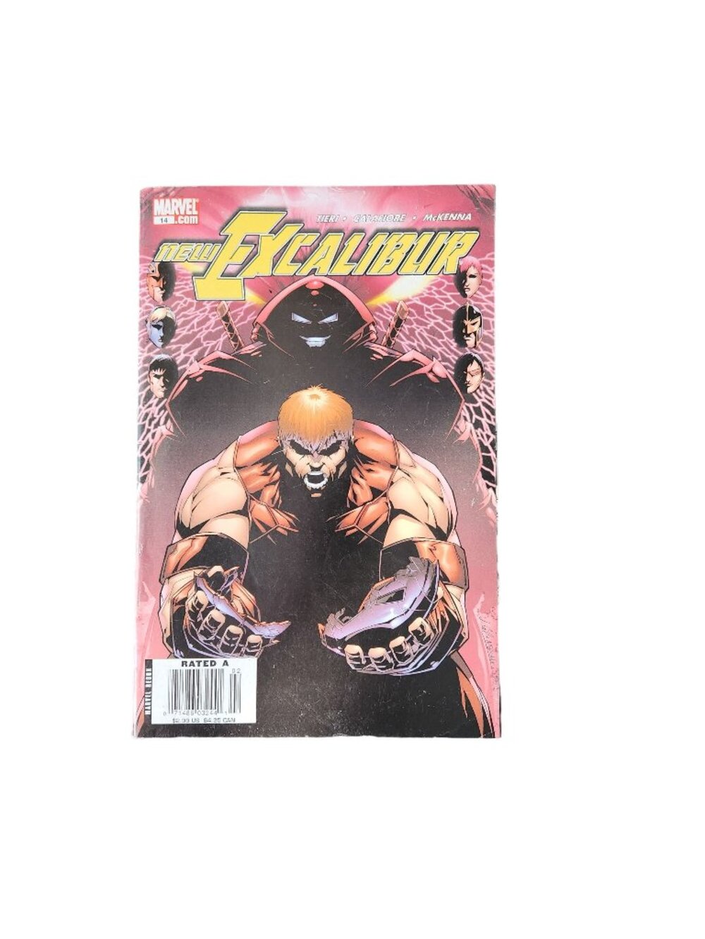 Marvel New Excalibur #14 2007 Comic Book Collector Bagged Boarded